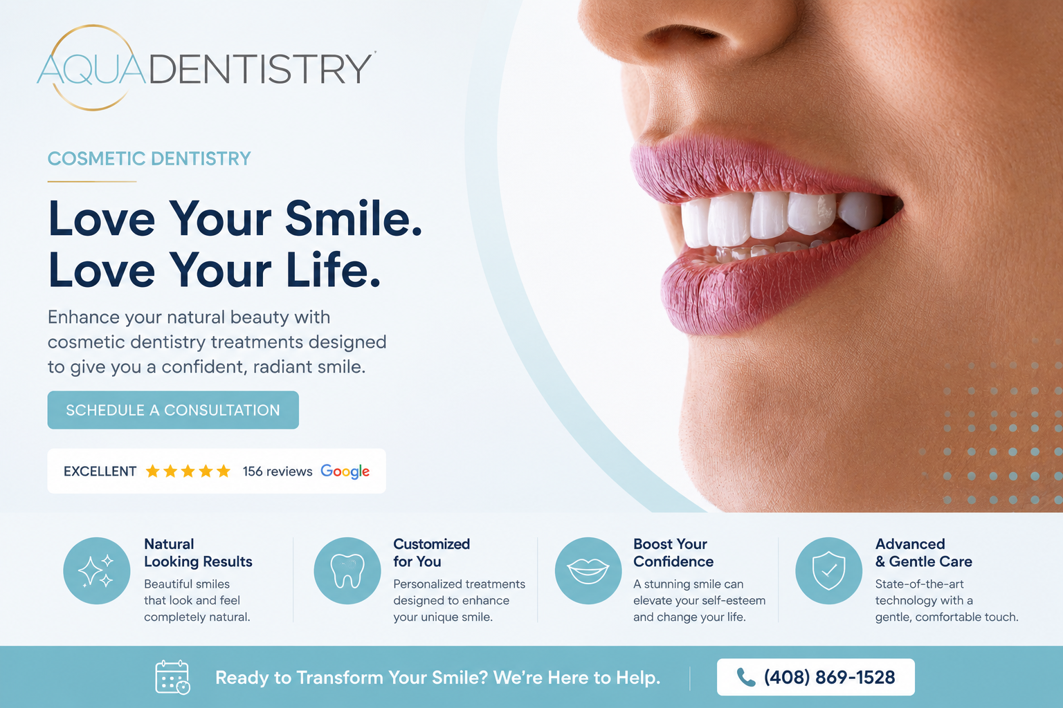 cosmetic dentistry San Jose CA Aqua Dentistry